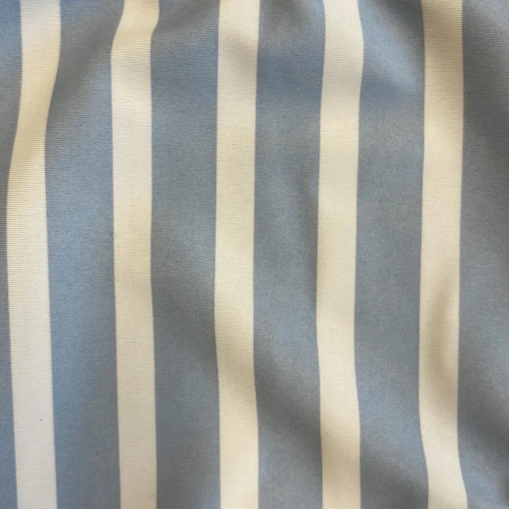 Old Navy NWT Light Blue and White Striped Bikini Bottoms Size XXL